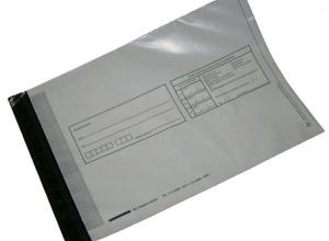 envelope plástico para correspondência